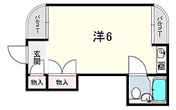 間取図画像 ワンルーム