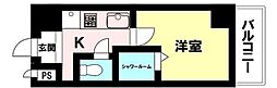 エスリード新大阪 ワンルームの間取図画像
