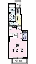 ヴィラ・アニメート ワンルームの間取図画像