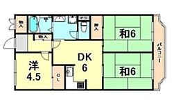 ビアンコ・ディモーラ 3DKの間取図画像