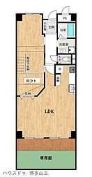 ローレルハイツ南福岡3棟 2LDKの間取図画像
