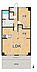 間取り：【間取図】2LDK