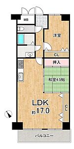 間取り:【間取図】2LDK 全居室収納※図面と現況が異なる場合は現況優先となります 間取り:【間取図】2LDK 全居室収納※図面と現況が異なる場合は現況優先となります