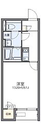 レオネクストサンフラワー上新地 1Kの間取図画像