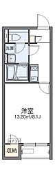 レオネクストローズ 1Kの間取図画像