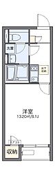 レオネクストメゾンアン 1Kの間取図画像