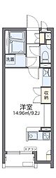 LEONEXTマリンCHOFU ワンルームの間取図画像