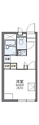 レオパレスプラナトピア 1Kの間取図画像
