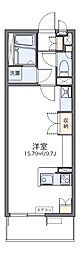 レオネクスト長府駅前 ワンルームの間取図画像