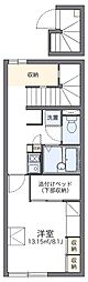 レオパレスCAMELLIA 1Kの間取図画像