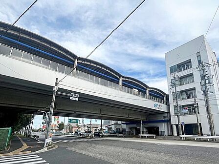 あおなみ線 稲永駅 稲永駅 1510m