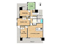 ファミリアーレ東起 4LDKの間取図画像