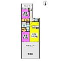 プレアM1階11.3万円