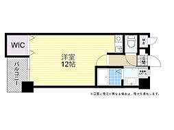 ヴィンテージ岩田町 1Kの間取図画像