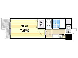 サンシティ寿 1Kの間取図画像