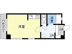 東春日ビル 1Kの間取図画像