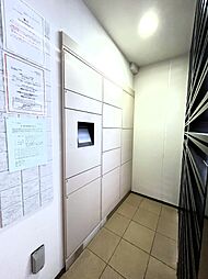 不在時にも便利な宅配ボックス