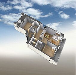 甲南メゾン本山 2LDKの間取図画像