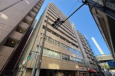 外観：パレドール池袋の外観（北東側から）