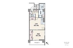 メゾン大塚 1LDKの間取図画像