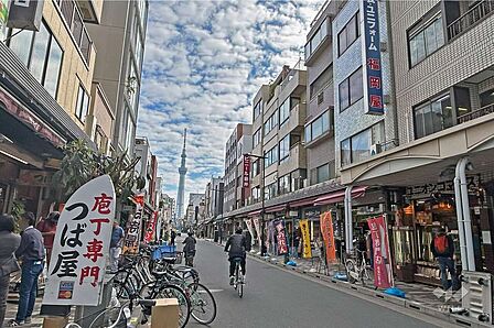 かっぱ橋道具街の外観