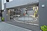 駐車場：駐車場の出入り口（リングシャッター付き）