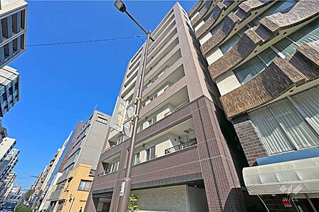 グローベルザシティ蔵前の外観(南西側から)