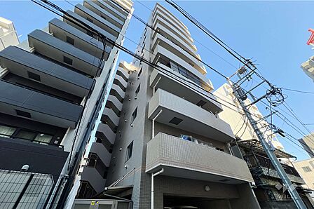 アリュージュ南千住の外観(南西側から)