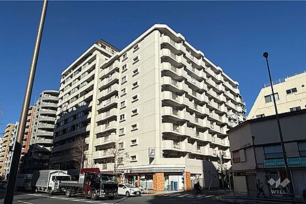 大塚台ハイツの外観(南側から)
