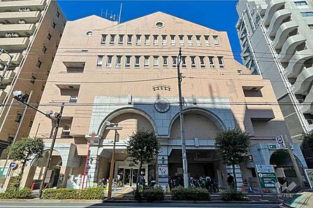 牛込箪笥区民ホールの外観
