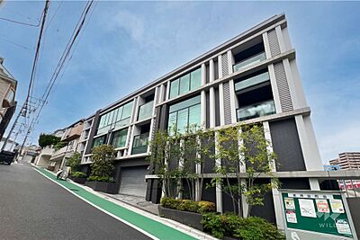 外観：シティハウス文京小日向の外観（南東側から）