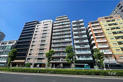外観:ドムール三ノ輪の外観(北東側から) 外観:ドムール三ノ輪の外観(北東側から)