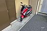 駐車場：バイク置場
