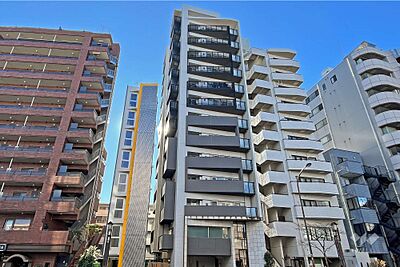 外観：アージョ文京春日の外観（北東側から）