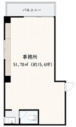 レオビルの間取図画像
