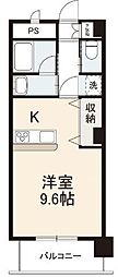 CASAANGELICA 1Kの間取図画像