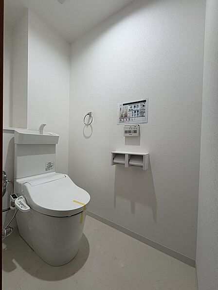 トイレも新品です。