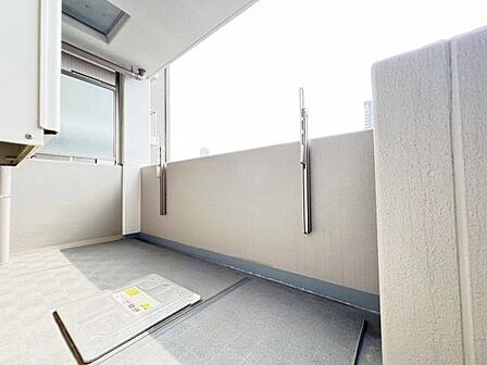 お洗濯ものを気持ち良く太陽の光で干せるのが嬉しいですね。