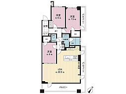 エル・クラッシィ24 3LDKの間取図画像