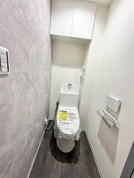 収納付きトイレ