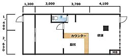 レボンタケダの間取図画像
