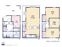川口市上青木20期 新築戸建て 全4棟