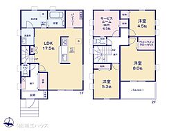 大袋第3 新築戸建て 全1棟