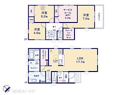 越谷市大沢第3 新築戸建て 全1棟