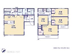 越谷市神明町1期 新築戸建て 全3棟