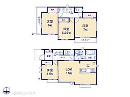 川口市元郷6丁目9番 新築戸建て 全2棟