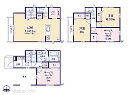 川口市元郷6丁目9番 新築戸建て 全2棟