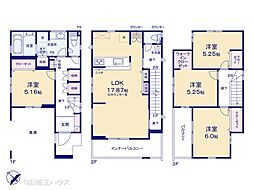 川口市元郷4丁目 新築戸建て 全1棟