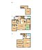 間取り：【間取図】1階4部屋、2階2部屋、地下室の6LDKです。2世帯住宅となっています。全室約6帖以上で十分な部屋数がありますので、大家族でも住みやすい住宅です。