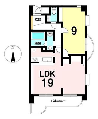 間取り リヴァージュ緑町 2階/-